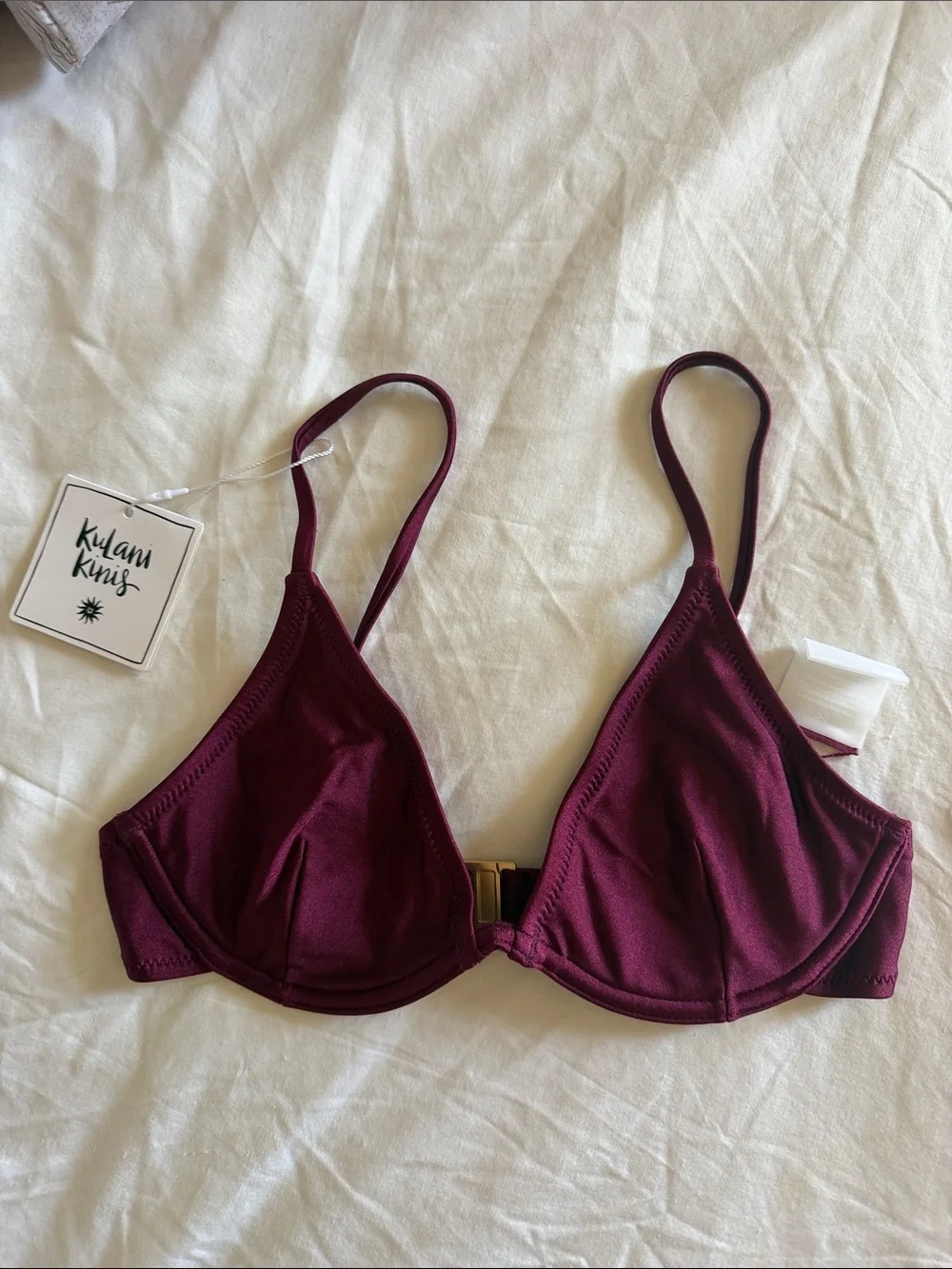 Kulani Kinis Sangria Set NWT Small top Medium Bottom - Picture 2 of 6